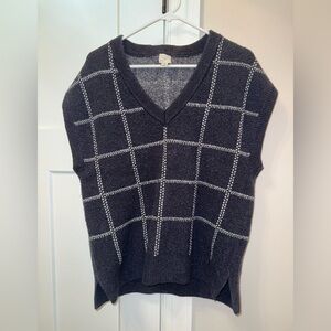 a new day Women's Black V-Neck Sweater Vest